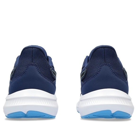 ASICS JOLT 4 GRADE SCHOOL SHOES LACE UP Size 3 1/2 Blue Expanse/Black - Picture 6 of 17